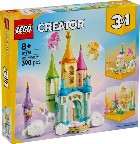 LEGO 31175 - Creator 3in1 Unicorn Castle - 401958031175 - crystallotus.eu