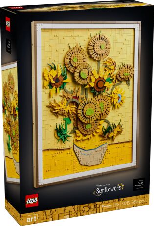 LEGO 31215 - Art Vincent Van Gogh-Sunflowers - 401958031215 - crystallotus.eu