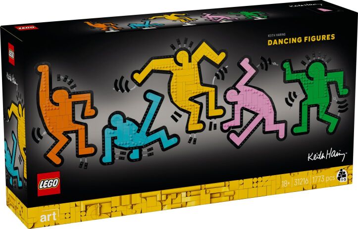 LEGO 31216 - Art Keith Haring-Dancing Figures - 401958031216 - crystallotus.eu