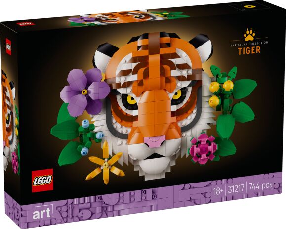 LEGO 31217 - Art The Fauna Collection-Tiger - 401958031217 - crystallotus.eu
