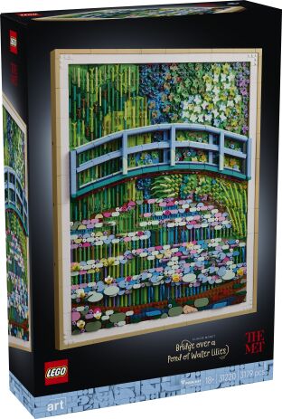 LEGO 31220 - Art Claude Monet-Bridge Over A Pond Of Water Lilies - 401958031220 - crystallotus.eu