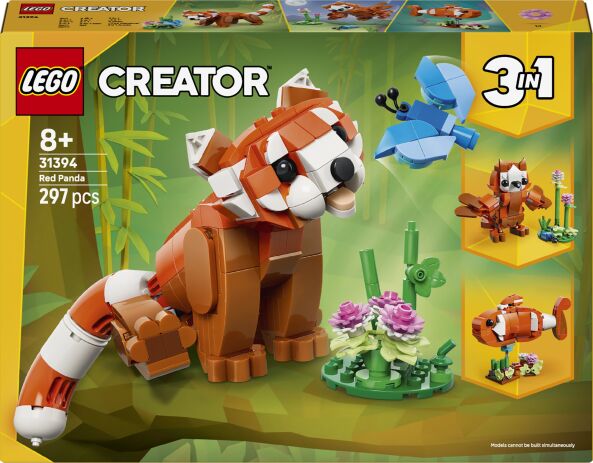 LEGO 31394 - Creator Cute Animals: Red Panda - 401958031394 - crystallotus.eu