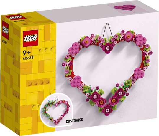 LEGO 40638 - Heart Ornament - 401958040638 - crystallotus.eu