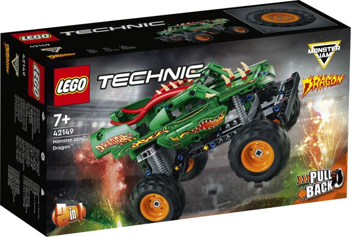 LEGO 42149 - Technic Monster Jam Dragon - 401958042149 - crystallotus.eu