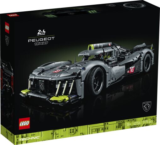 LEGO 42156 - Technic Peugeot 9X8 24H Le Mans Hybrid Hypercar - 401958042156 - crystallotus.eu