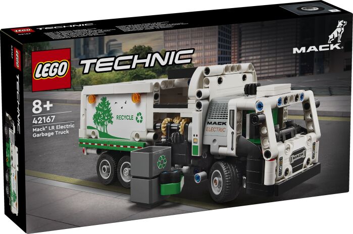 LEGO 42167 - Technic Mack LR Electric Garbage Truck - 401958042167 - crystallotus.eu