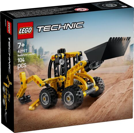 LEGO 42197 - Technic Backhoe Loader - 401958042197 - crystallotus.eu