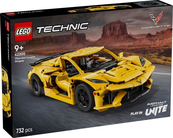 LEGO 42205 - Technic Chevrolet Corvette Stingray - 401958042205 - crystallotus.eu