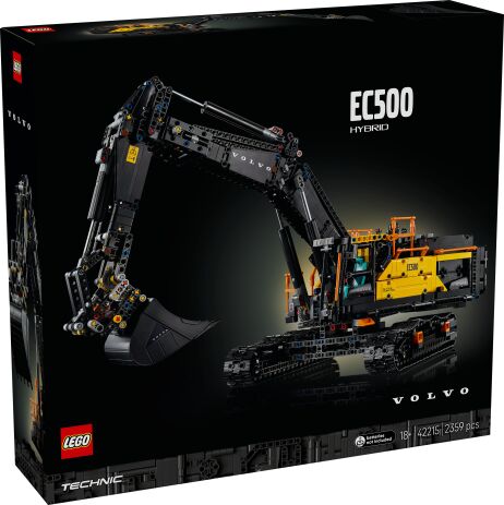 LEGO 42215 - Technic Volvo EC500 Hybrid Excavator - 401958042215 - crystallotus.eu