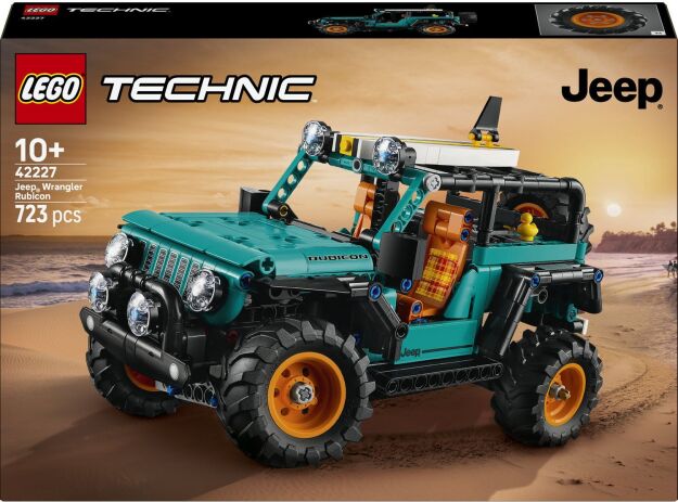LEGO 42227 - Technic Jeep Wrangler Rubicon SUV - 401958042227 - crystallotus.eu