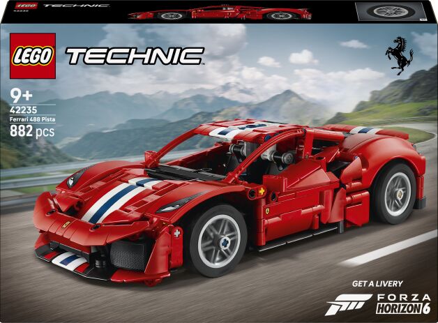 LEGO 42235 - Technic Ferrari 488 Pista Car - 401958042235 - crystallotus.eu