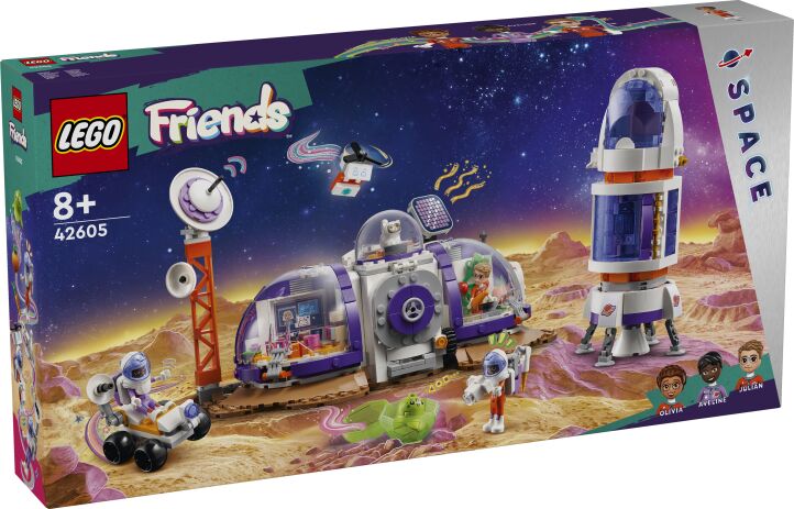 LEGO 42605 - Friends Mars Space Base And Rocket - 401958042605 - crystallotus.eu