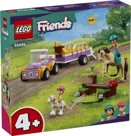 LEGO 42634 - Friends Horse &amp; Pony Trailer - 401958042634 - crystallotus.eu