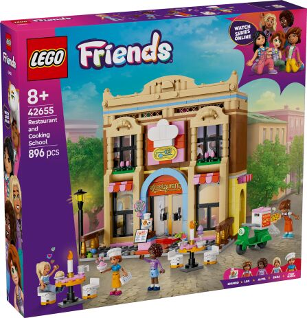 LEGO 42655 - Friends Restaurant &amp; Cooking School - 401958042655 - crystallotus.eu