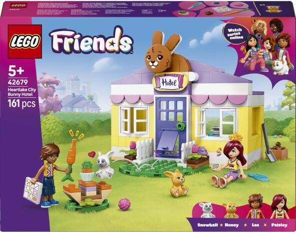 LEGO 42679 - Friends Heartlake City Bunny Hotel - 401958042679 - crystallotus.eu