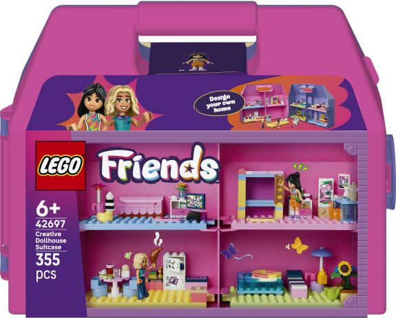 LEGO 42697 - Friends Creative Dollhouse Suitcase - 401958042697 - crystallotus.eu