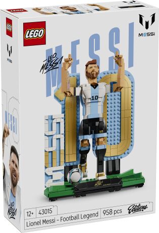 LEGO 43015 - Editions Lionel Messi-Football Legend - 401958043015 - crystallotus.eu