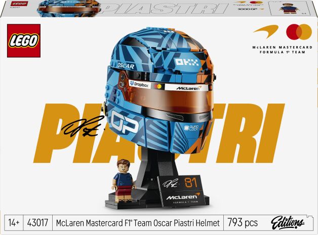 LEGO 43017 - Editions McLaren Mastercard F1 Team Oscar Piastri Helmet - 401958043017 - crystallotus.eu