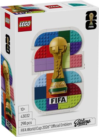 LEGO 43032 - Editions Fifa World Cup 2026 Official Emblem - 401958043032 - crystallotus.eu