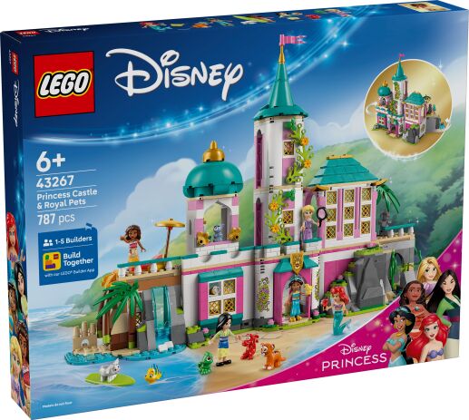 LEGO 43267 - Disney Princess Castle &amp; Royal Pets - 401958043267 - crystallotus.eu