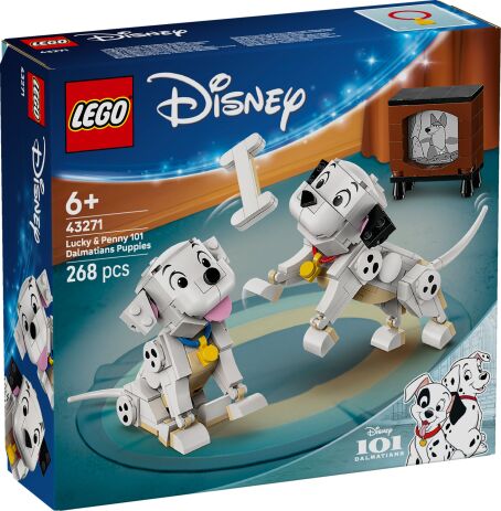 LEGO 43271 - Disney Lucky &amp; Penny 101 Dalmatians Puppies - 401958043271 - crystallotus.eu