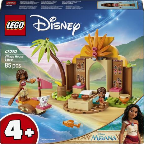 LEGO 43282 - Disney Princess Village House &amp; Boat - 401958043282 - crystallotus.eu