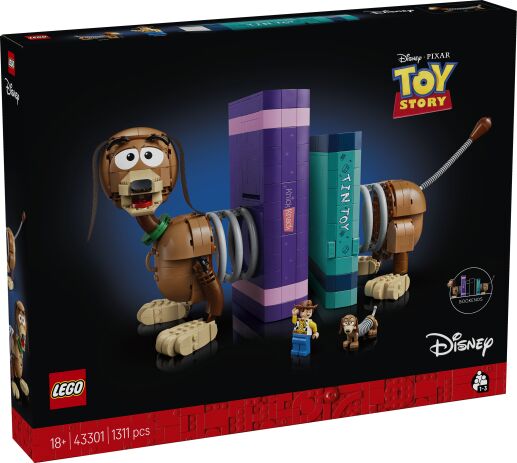 LEGO 43301 - Disney Toy Story Slinky Dog Bookends - 401958043301 - crystallotus.eu