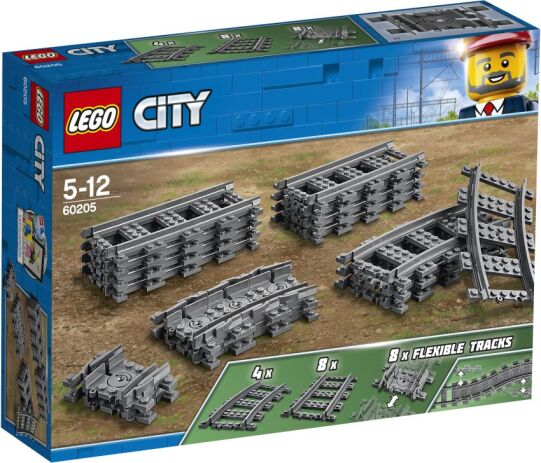 LEGO 60205 - City Tracks - 401958060205 - crystallotus.eu