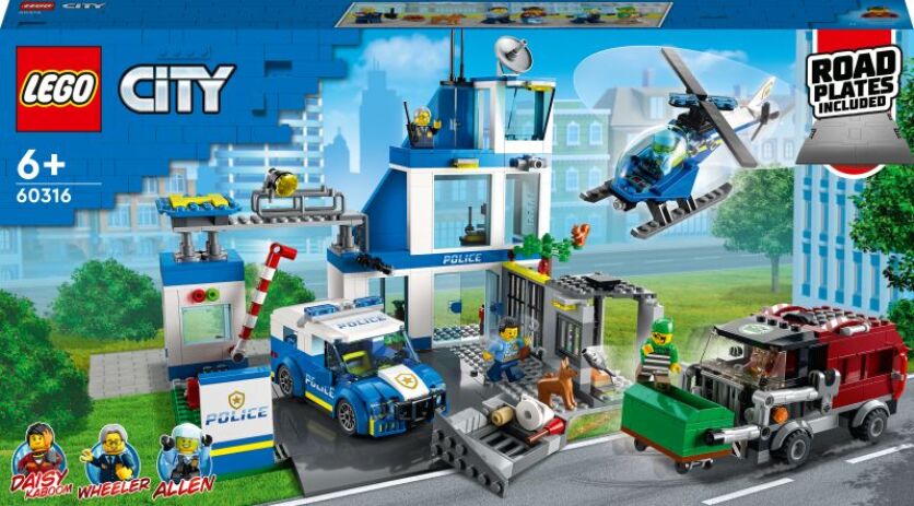 LEGO 60316 - City Police Station - 401958060316 - crystallotus.eu