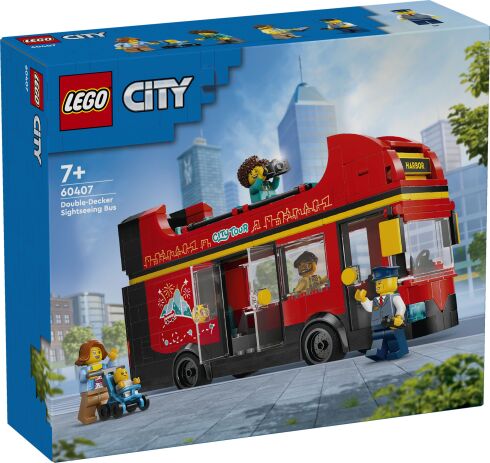 LEGO 60407 - City Red Double-Decker Sightseeing Bus - 401958060407 - crystallotus.eu