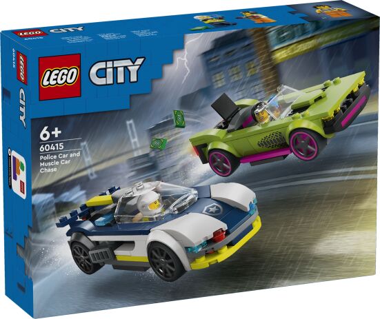 LEGO 60415 - City Police Car &amp; Muscle Car Chase - 401958060415 - crystallotus.eu