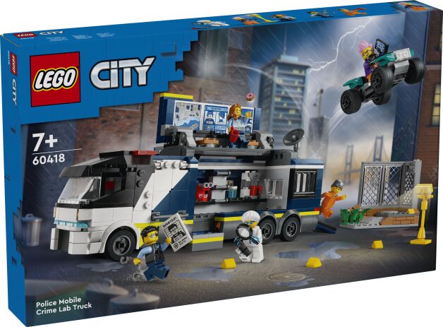 LEGO 60418 - City Police Mobile Crime Lab Truck - 401958060418 - crystallotus.eu