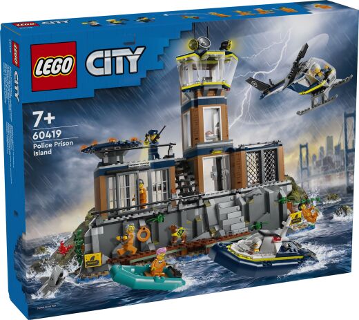 LEGO 60419 - City Police Prison Island - 401958060419 - crystallotus.eu