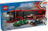 LEGO 60445 - City F1 Truck With RB20 & AMR24 F1 Cars - 401958060445 - crystallotus.eu