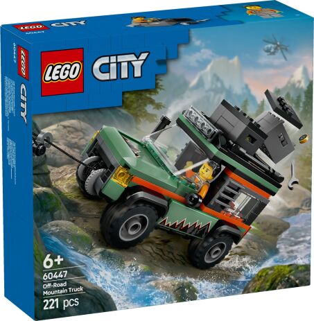 LEGO 60447 - City 4X4 Off-Road Mountain Truck - 401958060447 - crystallotus.eu