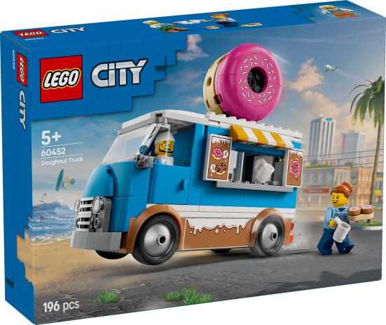 LEGO 60452 - City Donut Truck - 401958060452 - crystallotus.eu