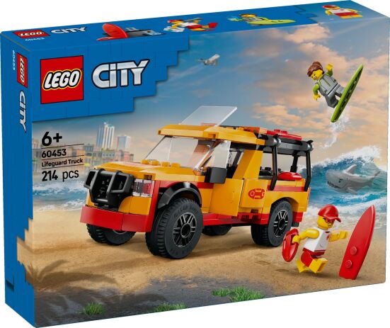LEGO 60453 - City Lifeguard Beach Rescue Truck - 401958060453 - crystallotus.eu