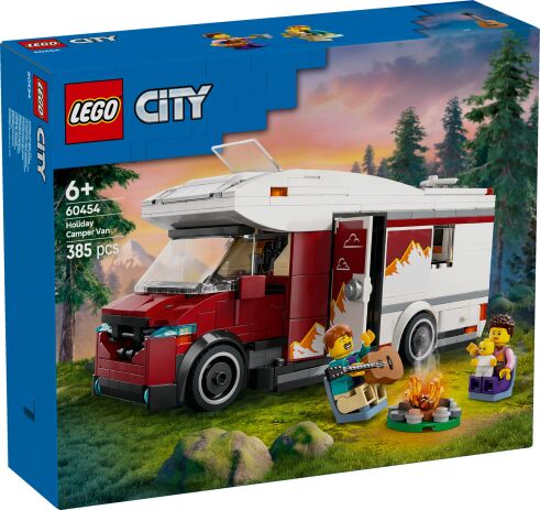 LEGO 60454 - City Holiday Adventure Camper Van - 401958060454 - crystallotus.eu