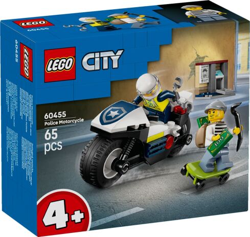 LEGO 60455 - City Police Motorcycle Chase - 401958060455 - crystallotus.eu