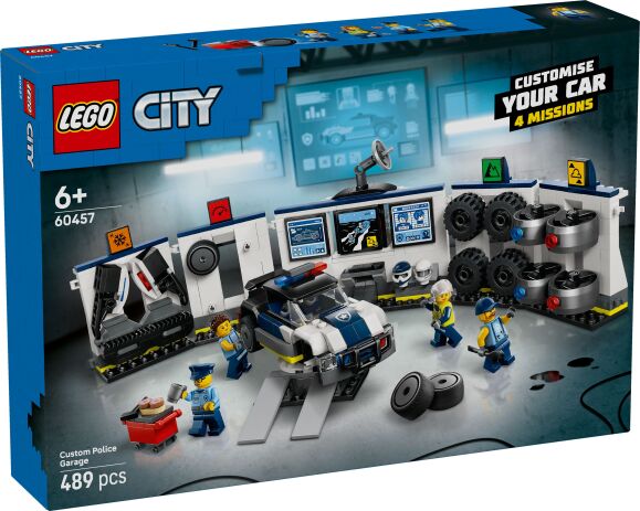 LEGO 60457 - City Custom Police Car Garage - 401958060457 - crystallotus.eu