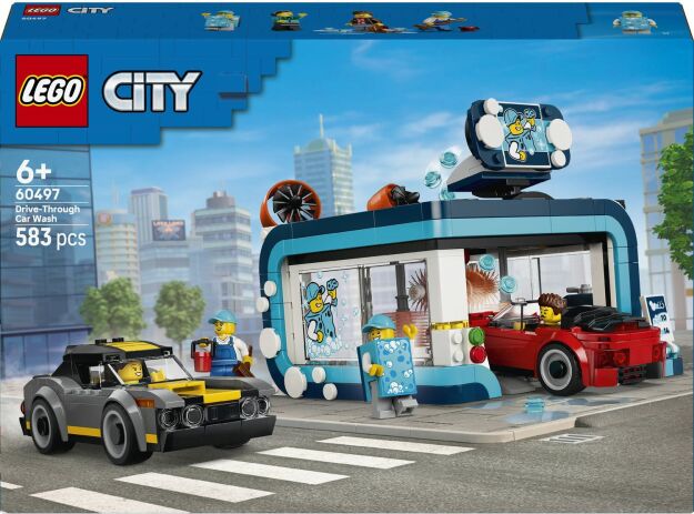 LEGO 60497 - City Drive-Through Car Wash - 401958060497 - crystallotus.eu