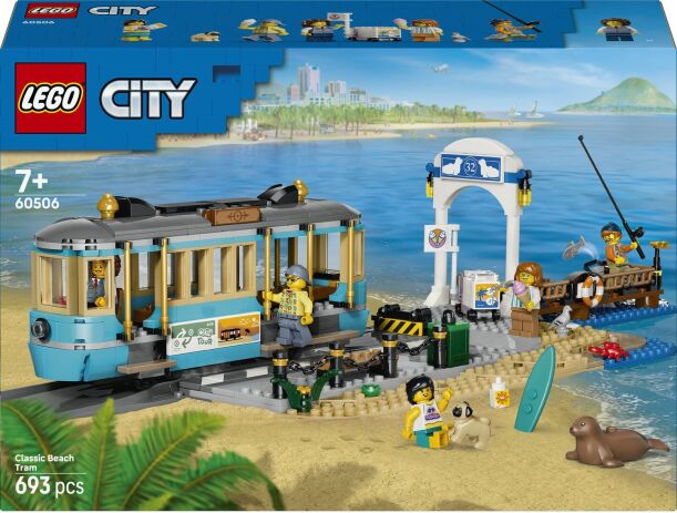 LEGO 60506 - City Classic Beach Streetcar - 401958060506 - crystallotus.eu
