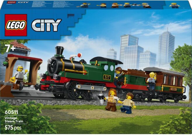 LEGO 60511 - City Vintage Steam Train - 401958060511 - crystallotus.eu