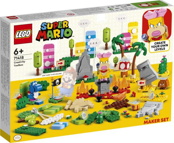 LEGO 71418 - Super Mario Creativity Toolbox Maker Set - 401958071418 - crystallotus.eu