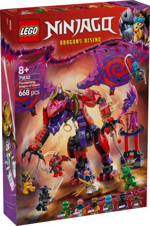 LEGO 71832 - Ninjago Thunderfang Dragon Of Chaos - 401958071832 - crystallotus.eu
