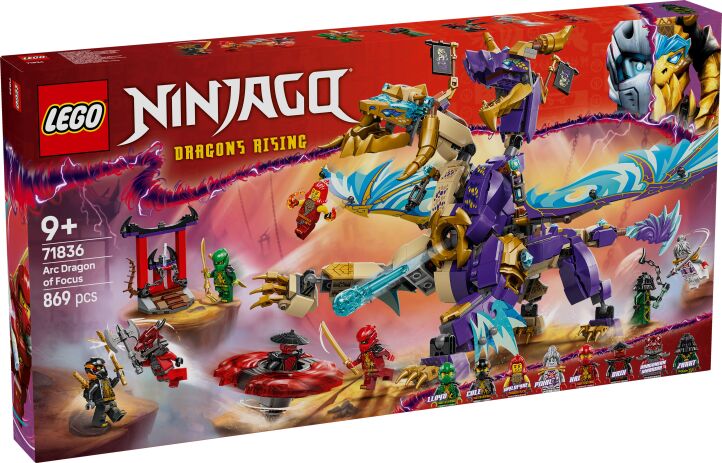 LEGO 71836 - Ninjago Arc Dragon Of Focus - 401958071836 - crystallotus.eu