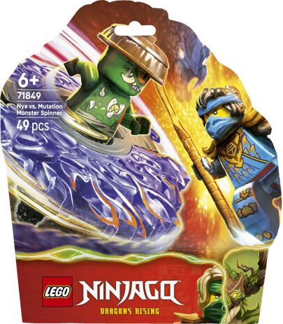 LEGO 71849 - Ninjago Nya vs. Mutation Monster Spinner - 401958071849 - crystallotus.eu
