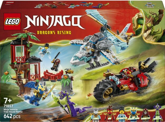 LEGO 71857 - Ninjago Ninja Vehicle Tree House Battle - 401958071857 - crystallotus.eu