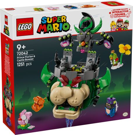 LEGO 72042 - Super Mario Prince Florian &amp; Castle Bowser - 401958072042 - crystallotus.eu