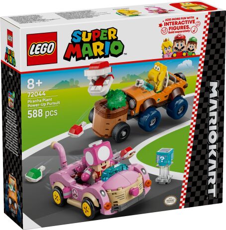 LEGO 72044 - Super Mario Kart-Piranha Plant Power-Up Pursuit - 401958072044 - crystallotus.eu